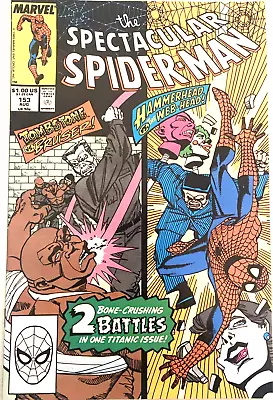 Buy Spectacular Spider-man. # 153.  1st Series. Aug. 1989.  Marvel Comics. Vfn 8.0 • 5.99£