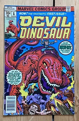Buy Devil Dinosaur #1, 1978, 1st Appearance Devil Dinosaur & Moon Boy • 25£