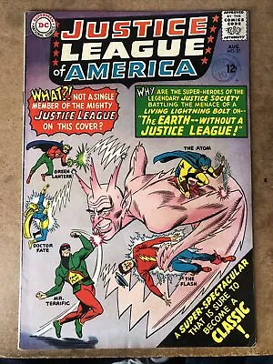 Buy Justice League Of America #37. 1965. First Silver Age Mr Terrific • 35£