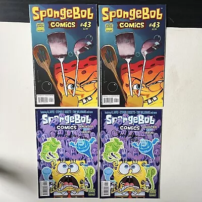 Buy SpongeBob Comics #43 X2 Copies (2015) Bill Sienkiewicz Hulk 340 & 13 Signed • 91.94£