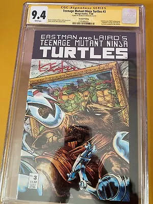 Buy Teenage Mutant Ninja Turtles #3 (1988) CGC 9.4  2nd Print  Eastman Signed • 199.88£