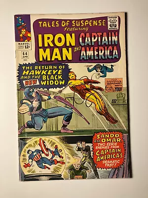 Buy Tales Of Suspense #64 Marvel Comics 1965 - Frist Appearance IN COSTUME • 100.53£