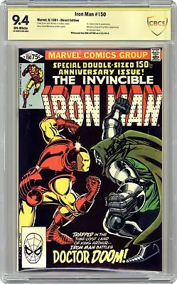 Buy Iron Man #150 CBCS 9.4 Signed Layton 1981 19-0C0732D-004 • 146.48£