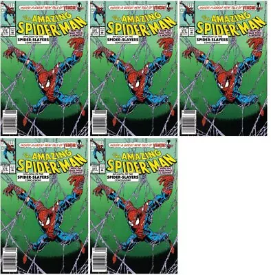 Buy The Amazing Spider-Man #373 Newsstand Cover (1963-1998) Marvel - 5 Comics • 49.62£