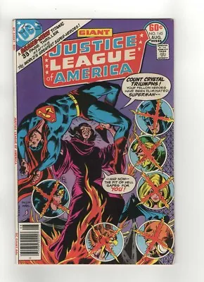 Buy DC Comics Justice League Of America #145 August 1977 Dick Dillin Cover Artist • 11.38£
