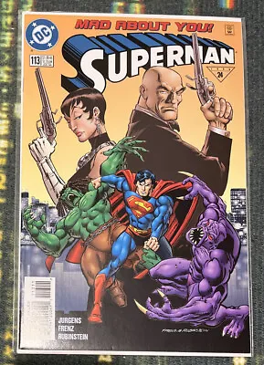 Buy Superman #113 1996 DC Comics Sent In A Cardboard Mailer • 3.99£