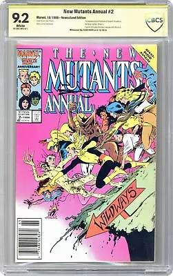 Buy New Mutants Annual #2D CBCS 9.2 Newsstand SS Davis 1986 19-20C19F2-011 • 126.50£