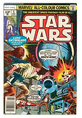 Buy Star Wars #5 First Printing VFN- 7.5 Escape From The Death Star • 25.95£