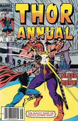 Buy Thor (1962) ANNUAL #  12 Newsstand (5.0-VGF) 1984 • 5.40£