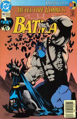 Buy Detective Comics #664 (Newsstand) VF; DC | Batman Knightfall 12 Bane - We Combin • 3£