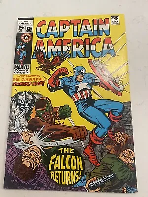 Buy Captain America 126 First Appearance Of Sam Wilson In Captain America Suit • 47.49£