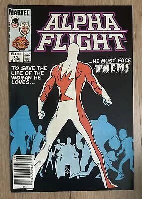 Buy Alpha Flight #11  Marvel Comics 1983 Guardian Puck    NEWSSTAND.    C08 • 1.98£