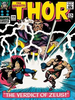 Buy Thor #129 NEW METAL SIGN: The Verdict Of Zeus - Thor V. Hercules • 15.74£