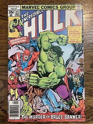 Buy Incredible Hulk # 227 - (1978) Avengers Appearance Marvel • 8.07£