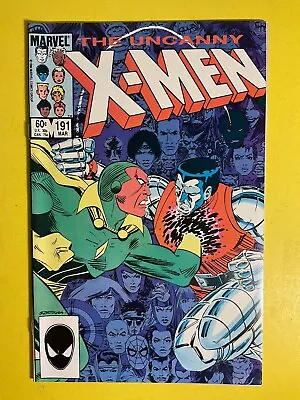 Buy X-Men #191 1st Appearance Of Nimrod Spider-Man Appearance High Grade Marvel 1985 • 19.76£