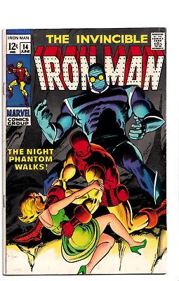 Buy Iron Man #14 1969 Marvel Comics 1st App. Night Phantom • 61.66£