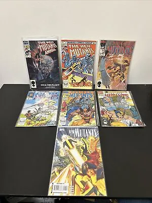 Buy Lot Of 7 - The New Mutants #2,27,61,94,97- Annual #1 And New Mutants #1 • 11.95£