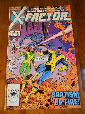 Buy X-Factor #1  (Marvel Comic Feb 1986)  1st Issue Original X-Men Reunited • 5.95£