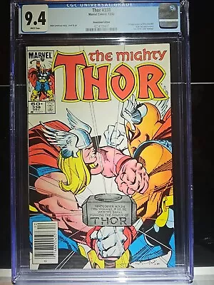 Buy Thor #338 (Newstand Edition) 9.4 CGC 1983 • 39.53£