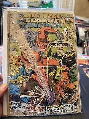 Buy JUSTICE LEAGUE OF AMERICA #64, DC Comics, Aug 1968, Red Tornado • 7.08£