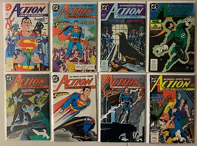 Buy Action Comics Weekly Lot #601-637 DC 15 Diff Books Average 6.0 FN (1988 To 1989) • 59.27£