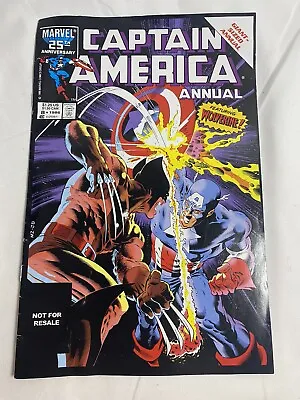 Buy Captain America Marvel Superhero Magazine Annual 8 Reprint 2010 1st Appearance • 7.94£