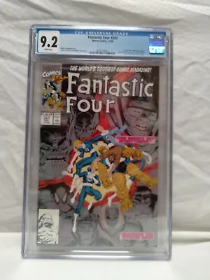Buy 🔑🔥🔥 Fantastic Four 347 CGC 9.2 Spider-Man Wolverine New Team! 219007 11 13 15 • 15.98£