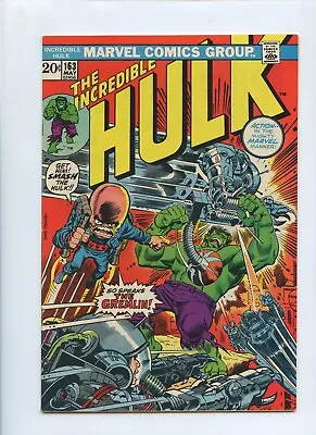 Buy Incredible Hulk #163 1973 (VF- 7.5)* • 13.67£