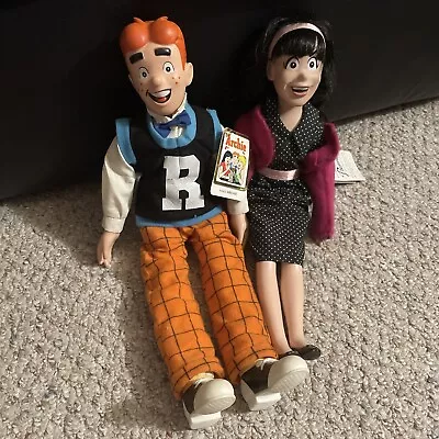 Buy Archie Comics 18” Plush Doll Set Archie And Veronica Presents 1987 With Tags • 76.74£