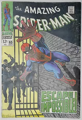 Buy Amazing Spider-Man #65 Marvel Comics (1968) • 34.95£