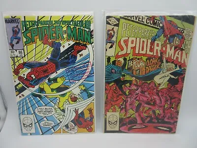Buy Peter Parker, The Spectacular Spider-Man #69,86 Cloak & Dagger, Black Cat, Fly • 8.69£
