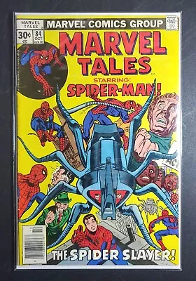 Buy Marvel Tales Starring Spider-Man #84 Marvel Comics 1977  The Spider Slayer   • 15.77£