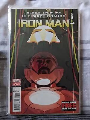 Buy Ultimate Comics Iron Man Issues 1-4 (With Bonus  Captain America - Issue 1 ) • 10£