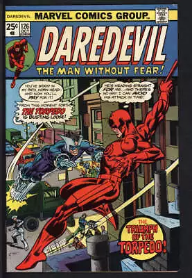 Buy Daredevil #126 7.5 // Gil Kane And Frank Giacoia Cover Marvel Comics 1975 • 24.79£