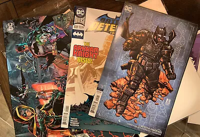Buy Detective Comics Lot:  #1000 Jim Lee Midnight Release Var Cvr & 1001,1002 Var • 25.71£