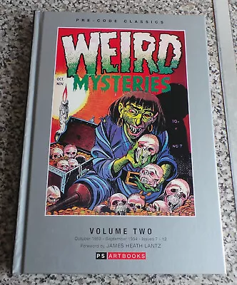 Buy Weird Mysteries Vol 2 Pre Code Horror Classics PS ArtBooks 2014 E.C Eerie Pulp • 33£