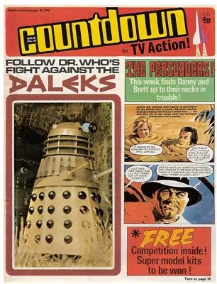 Buy The Full Countdown + Tv Action Uk Comics Annuals Specials Collection On Dvd Rom • 4.45£
