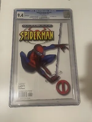 Buy Ultimate Spider-man - No. 1 -2000 - CGC 9.4 - Comic - White Cover - Rare • 99.99£