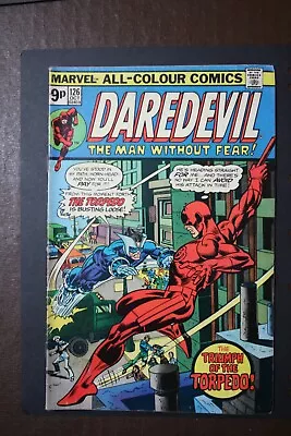 Buy Marvel Comics.  DAREDEVIL.  Numbers 126, 127, 128.  1975 Issues • 5£