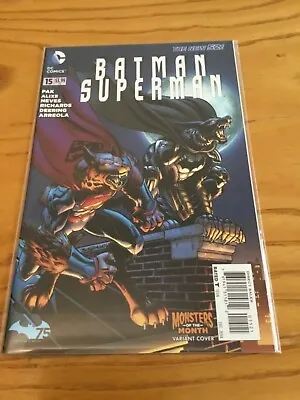 Buy Batman Superman #15 2014 Monsters Of The Month Variant • 3.50£