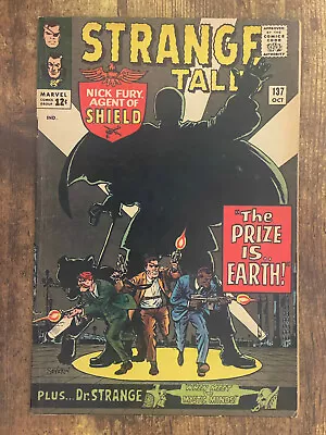 Buy Strange Tales #137 - Nick Fury | Doctor Strange - Marvel Comics 1965 • 9.59£