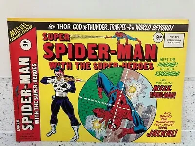 Buy Super Spider-Man With The Super Heroes UK Marvel -  158-198 40 (Issues) • 50£