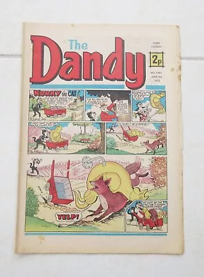 Buy The Dandy Comic - No 1593 - June 3rd - 1972 -  GREAT BIRTHDAY GIFT! • 7.99£