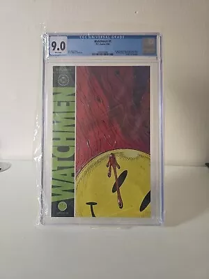 Buy Watchmen #1 CGC 9.0 DC 1986 1st Rorschach Alan Moore Dave Gibbons Movie Announce • 80£