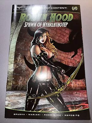 Buy ZENESCOPE COMICS ROBYN HOOD SPAWN OF NYARLATHOTEP #1 MAY 2023 VARIANT Cover D • 4.99£