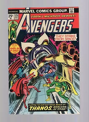 Buy Avengers #125 - Thanos Story Continued From Captain Marvel #32 - Higher Grade + • 48.03£
