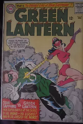Buy GREEN LANTERN #41 (DC, 1965) 3rd App. Star Sapphire, Gil Kane Cover! - VG+ • 24.12£