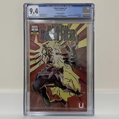 Buy Black Panther #1 Venomized Variant CGC 9.4 Marvel Unlimited Exclusive Variant • 122.21£