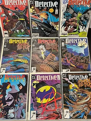 Buy Vintage 80's Detective DC Comics Book Lot Of 9 Sealed Mint • 19.76£