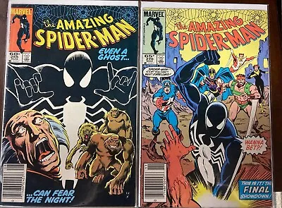 Buy Amazing Spider-Man Marvel Comics Lot Of 2 Issues # 255 & 270 FN 1984/85 Key • 9.88£